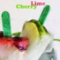 Lime and Cherry POPSICLES