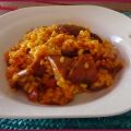 Arroz con rebollones