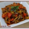 PISTO DE BERENJENA Y CHAMPIÑONES