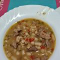 ALUBIAS CON ESTOFADO DE CARNE O LENGUA