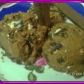 helado de chocolate y oreo