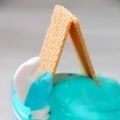 Helado de pitufo