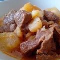 Guiso de ternera con patatas   En Olla GM