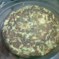 Tortilla de espárragos y queso