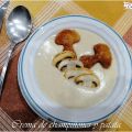 CREMA DE CHAMPIÑONES Y PATATA
