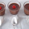 Mousse de chocolate.