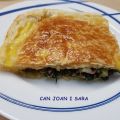 HOJALDRE DE CARNE Y ESPINACAS