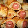 SALADITOS DE SALCHICHA RELLENA DE QUESO