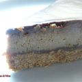 Cheesecake de café y chocolate