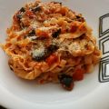Pasta alla Norma (con berenjena)