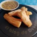 YUCA FRITA CON MOJO CRIOLLO