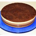 Tarta tres chocolates