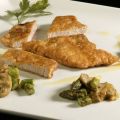 Filetes de cerdo empanados