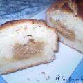 Bizcocho con queso cottage & dulce de leche