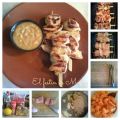 Pinchos de pollo Satay