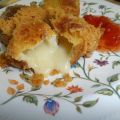 Camembert frito con mermelada de tomate