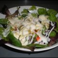 Ensalada con salsa de yogur