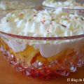 Vasos de Melocotón con Sirope de Fresa y Crema[...]