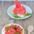 Ensalada de verano con sandía y yogurt