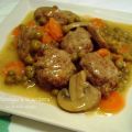 ALBÓNDIGAS A LA JARDINERA