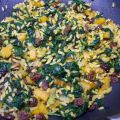 Arroz con verduritas multicolor