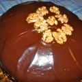 Tarta Sacher de Nueces y Dulce de Leche