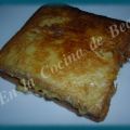 Sandwich de lacón y queso rebozado