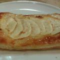 Tarta de manzana con hojaldre y crema