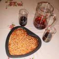 TARTA DE COCO Y PIÑONES SAN VALENTIN