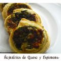 Hojaldritos de Queso y Espinacas.