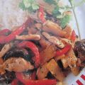 POLLO AL JENGIBRE CON SETAS