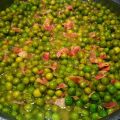 Guisantes con bacon