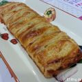 Trenza de hojaldre con mermelada de pimientos,[...]