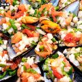 Mejillones con picadillo