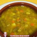 Receta de sopa de verduras