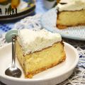 

Cheesecake esponjosa de coco, sin azúcar


