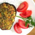 Berenjena rellena con tahina