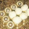 Trufas de chocolate blanco