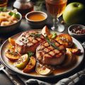 Medallones de Cerdo con Salsa de Manzanas y[...]