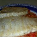 Atún en cama de verduritas