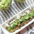 Alcachofas al pesto