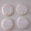 ♥ Galletas decoradas estilo Shabby Chic