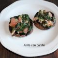 CHAMPIÑONES PORTOBELLO RELLENOS DE ESPINACAS,[...]