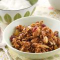 Granola con maníes