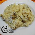 Risotto de champiñones