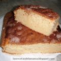 Receta de Torta en llanda, coca morena, bizcocho