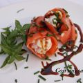 ROLLITOS DE SALMON CON QUESO