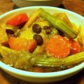 Pollo guisado con verduras