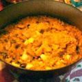 Arroz con alcachofas