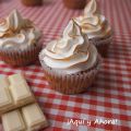 Cupcakes de chocolate blanco y merengue. Reto[...]
